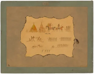 Facsímil de una Túnica Cheyenne