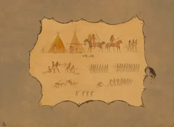 Facsímil de una Túnica Cheyenne