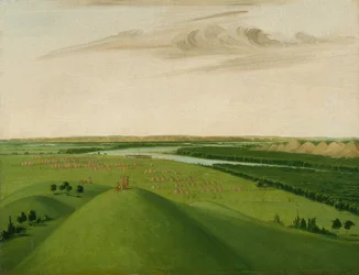 Fuerte Unión, Desembocadura del Río Yellowstone, 2000 Millas sobre St. Louis, 1832
