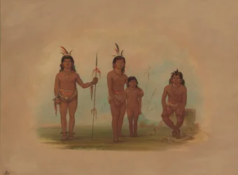 Cuatro Indios Goo-a-give, 1854-1869