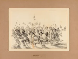 Danza india del cuero cabelludo--no. 31