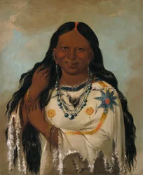 Kay-a-gís-gis, una mujer joven