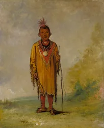 Me-sóu-wahk, Pelo de Ciervo, Hijo Favorito de Kee-o-kúk, 1835