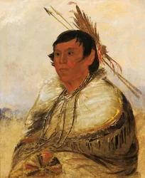 Ni-a-có-mo, Fija con el pie, un valiente, 1830
