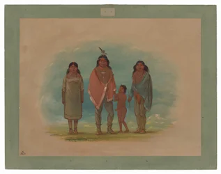 El jefe de Patagon, su hermano y su hija
