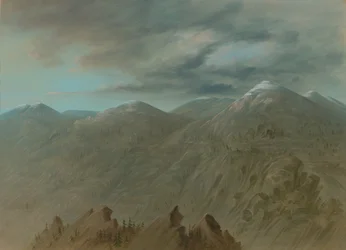 Montañas del río Salmon, 1855-1869