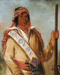 Steeh-tcha-kó-me-co, Gran Rey (llamado Ben Perryman), un Jefe