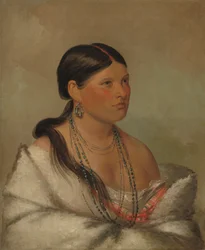 El águila hembra, Shawano, 1830