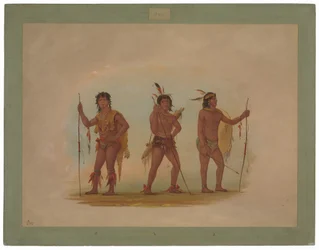 Tres hombres Chaymas