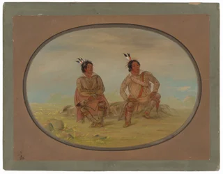Dos indios choctaw