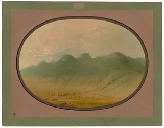 Vista de las Montañas de Cristal, Brasil