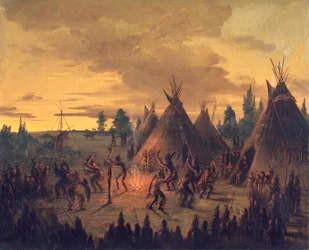 Danza de guerra, Sioux
