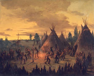 Danza de guerra, Sioux