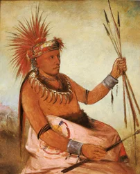 Wos-cóm-mun, hombre ocupado, un valiente