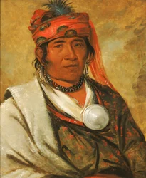 Ye-hów-lo-gee, La Nube, un Jefe, 1838