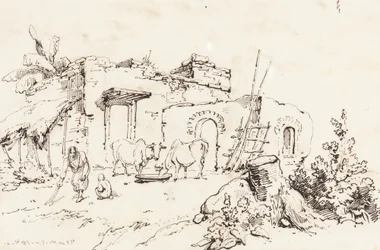 Una Escena de Pueblo en India (verso)