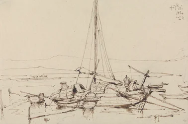 Barcos chinos, 1834