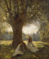Un lugar sombreado, c.1920
