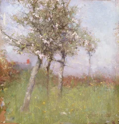 Flor de manzano, 1885