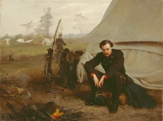 En el frente, 1866