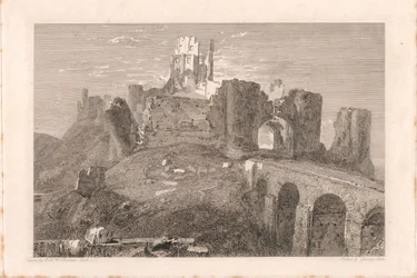 Castillo de Corfe, Dorsetshire
