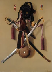 Regalia de la Guerra Civil del Mayor Levi Gheen McCauley