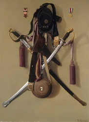 Regalia de la Guerra Civil del Mayor Levi Gheen McCauley