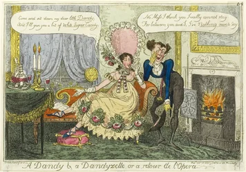 Un dandy y una dandyzette