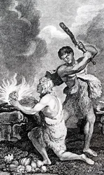 Un azote en un barco de guerra británico