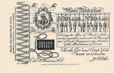 Un billete satírico: crimen, castigo y protesta, 1819 1894