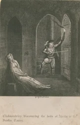 Cholmondeley descubriendo el cuerpo de Alexia