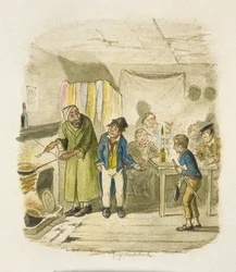 Ilustración para "Oliver Twist"