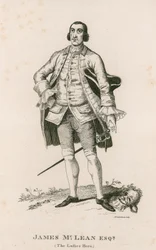 Retrato de James McLean (El héroe de las damas)