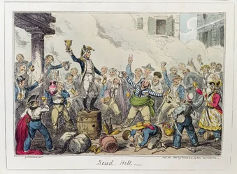 Colina Scud, publicado por James Robins y Co., octubre de 1825