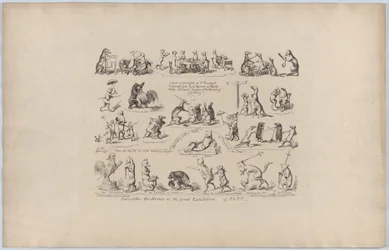 Algunas de las bufonadas de la Gran Exposición, 1851