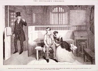 Los hijos del borracho, c. 1847