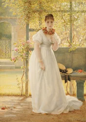 En el jardín amurallado, 1869