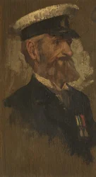 Retrato de E. Gillard, R. Bgde., c. 1920