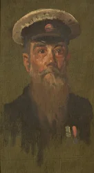 Retrato de J. Brooks, 6º Dragones, c. 1920