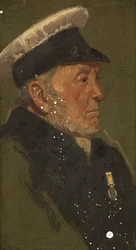 Retrato de W. Lavington, R.N., c. 1920