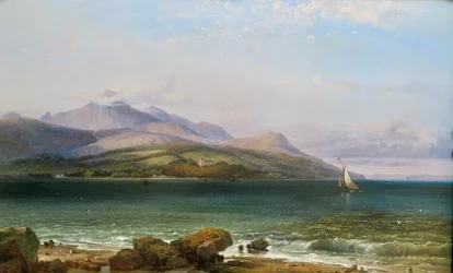 La isla de Arran,siglo XIX (Óleo sobre lienzo)
