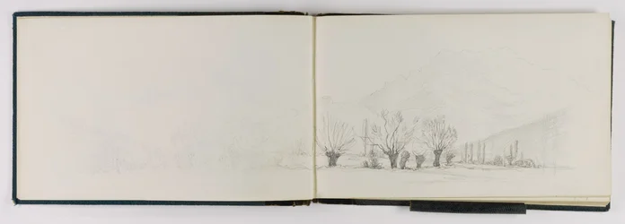 (Cuaderno de bocetos) Cerca de Aigle