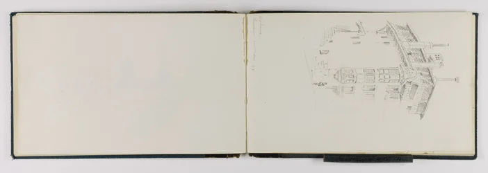 (Cuaderno de bocetos) Casa antigua, Lausana