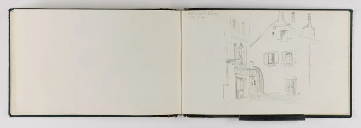 (Cuaderno de bocetos) Calle Vieja de Vevey