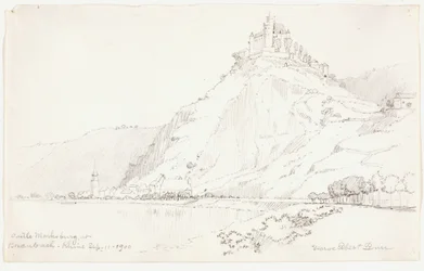 Castillo de Marksburg en Braubach, Rin