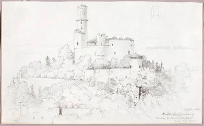 Castillo de Reichenberg, cerca de St. Goarshausen