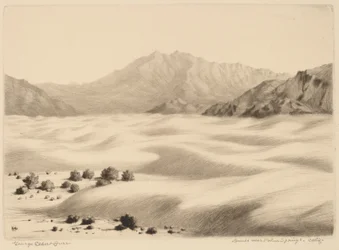 Dunas cerca de Palm Springs, California (n.º 2)