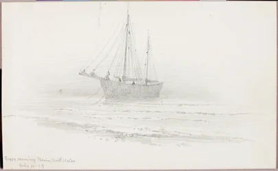 Mañana de niebla, Nevin, Gales del Norte