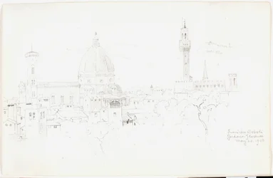 Desde los Jardines de Boboli, Florencia