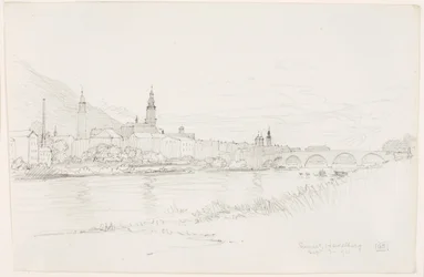Puesta de sol, Heidelberg